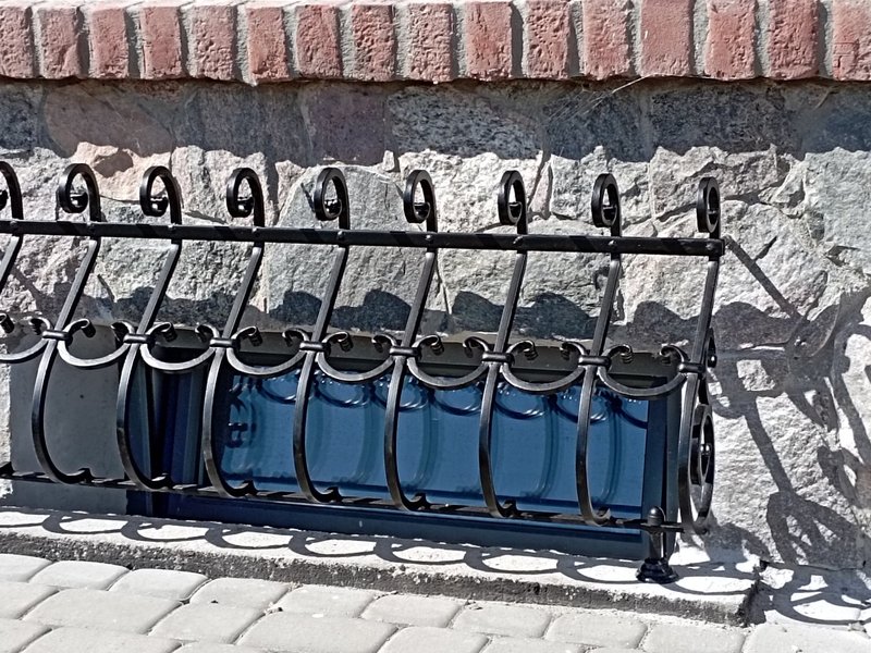 Artystyczny panel metalowy