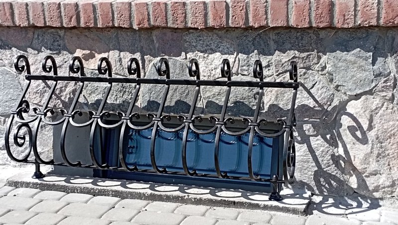 Artystyczny panel metalowy