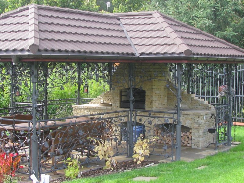Klasyczna balustrada kuta