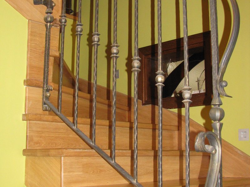 Luksusowa balustrada wewnętrzna